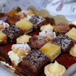 Assortment of pastries from a Spanish bakery.